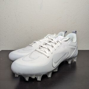 Nike Mens Alpha Huarache 8 Pro Lacrosse Football Cleats White CW4439-110